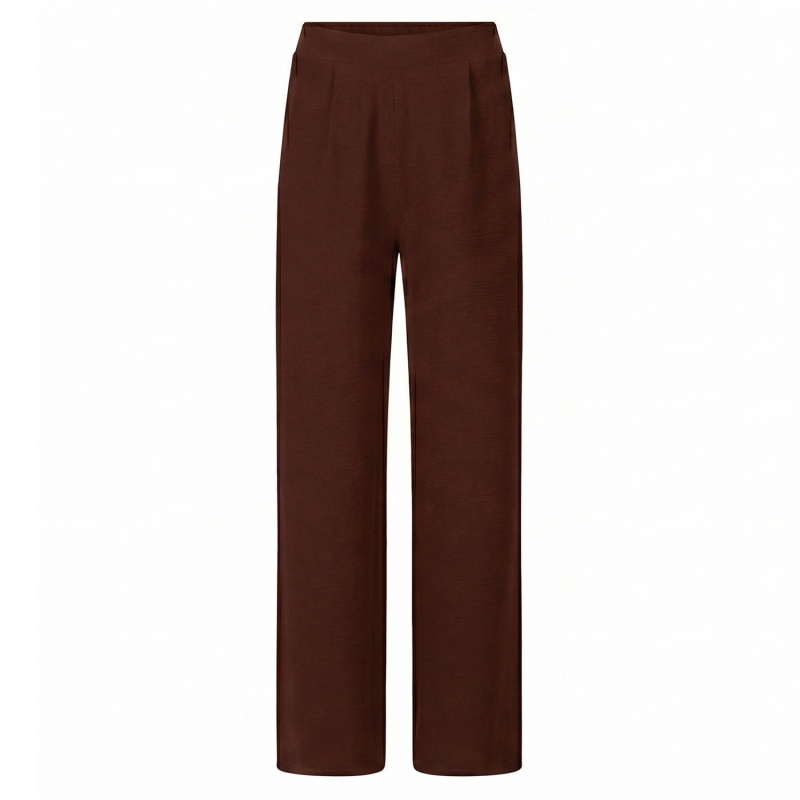 City Life 506060 W20023 lange broeken Bruin donker