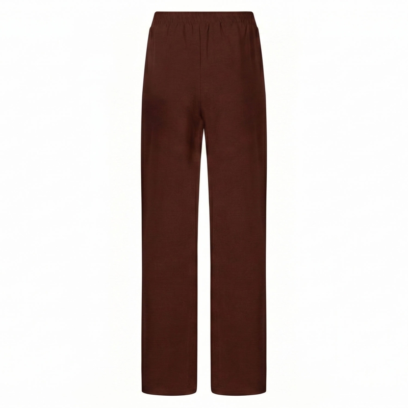 City Life 506060 W20023 lange broeken Bruin donker