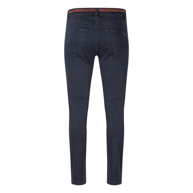So Soire Carmen F26 30 W20422 lange broeken Denim darkwashed