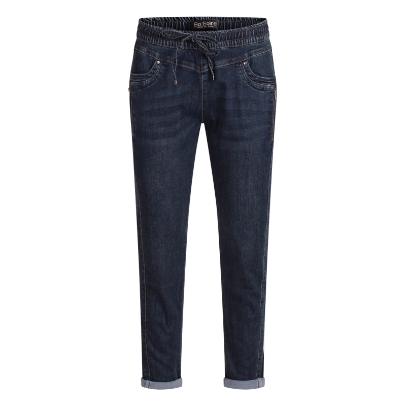 So Soire Vivian W20425 lange broeken Denim darkwashed