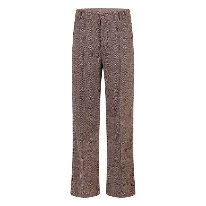 City Life LW20868 W20472 lange broeken Bruin