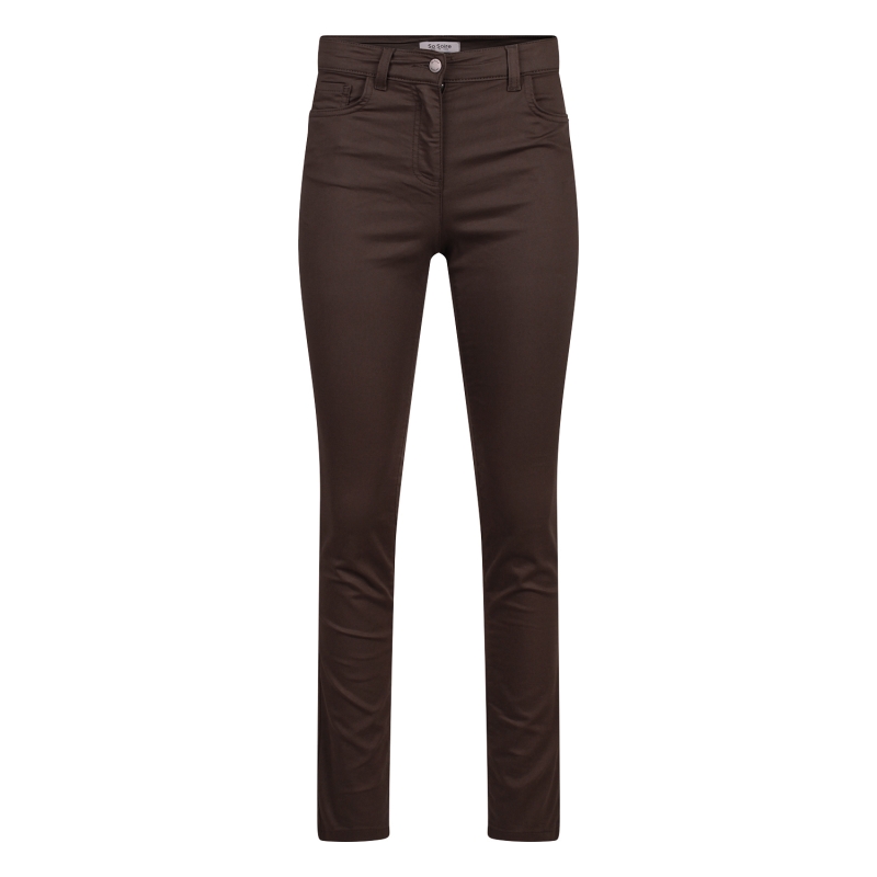So Soire Sandra W20519 lange broeken Bruin donker
