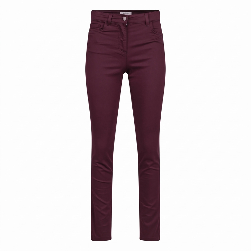 So Soire Sandra W20519 lange broeken Wijnrood