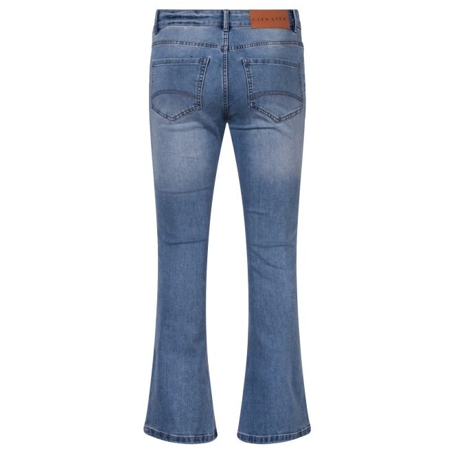 City Life City Life CX20121R9 Z10507 Blauw bleached denim City Life CX20121R9 Z10507 Dames lange broek Blauw bestel je online bij www.bertusmode.nl/