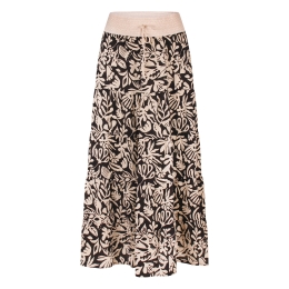 lizzi lou Linda Z10497 dames Dames rok kort Zwart