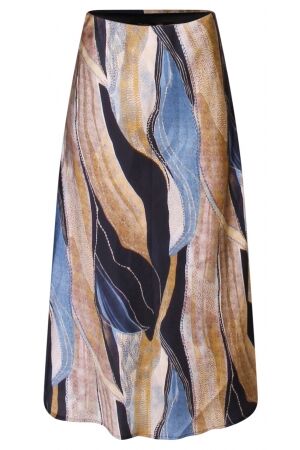 So Soire So Soire Nora W10454 Blauw vegendessin raf