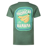 Unlocked Benaiah Z10345 t-shirts korte mouw Groen mos