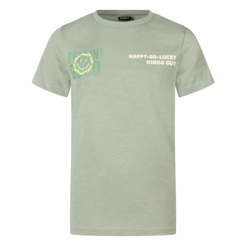 Unlocked Gerson Z10346 t-shirts korte mouw Groen licht