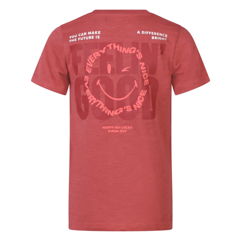 Unlocked Gerson Z10346 t-shirts korte mouw Mauve