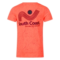 Unlocked Joe Z10351 t-shirts korte mouw Koraal fel