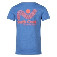 Unlocked Joe Z10351 t-shirts korte mouw Blauw midden