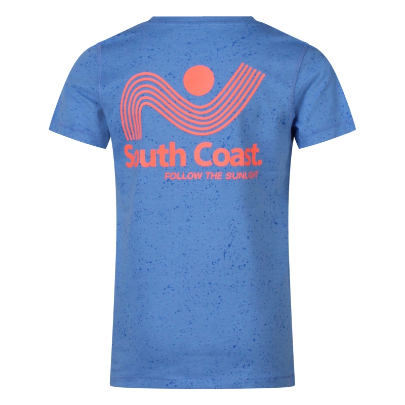 Unlocked Joe Z10351 t-shirts korte mouw Blauw midden