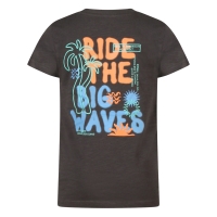 Unlocked Keano Z10348 t-shirts korte mouw Antraciet