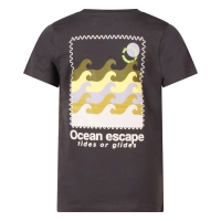 Unlocked Kyan Z10343 t-shirts korte mouw Antraciet