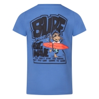 Unlocked Levy Z10347 t-shirts korte mouw Blauw midden