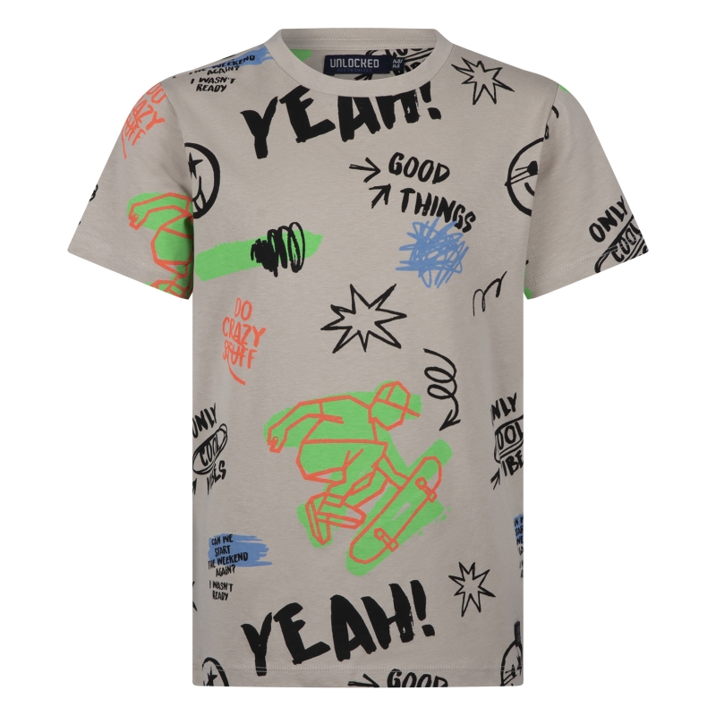 Unlocked 3217600 Z10248 t-shirts korte mouw Kit