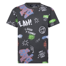 Unlocked 3217600 Z10248 jongens T-shirts korte mouw Antra