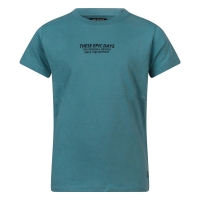 Unlocked 3217601 Z10251 t-shirts korte mouw Petrol