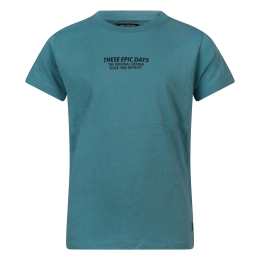 Unlocked 3217601 Z10251 jongens T-shirts korte mouw Petrol