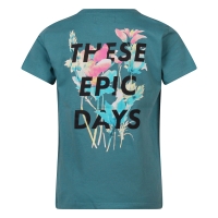 Unlocked 3217601 Z10251 t-shirts korte mouw Petrol