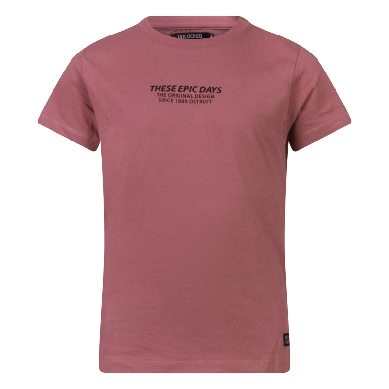 Unlocked 3217601 Z10251 t-shirts korte mouw Mauve