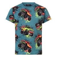 Unlocked 3217603 Z10254 t-shirts korte mouw Petrol