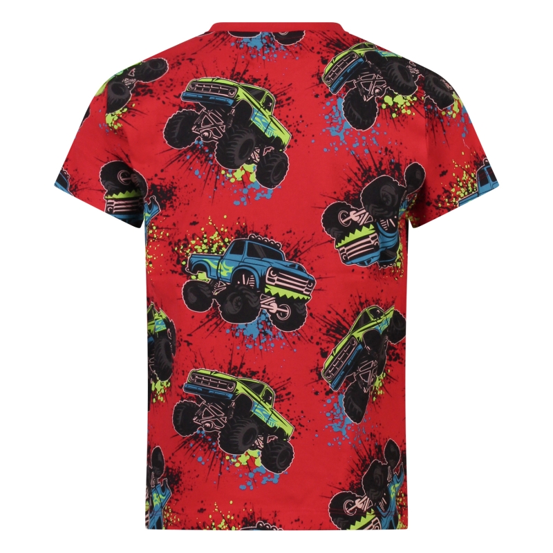 Unlocked 3217603 Z10254 t-shirts korte mouw Rood