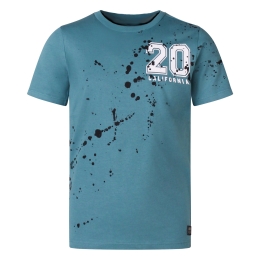 Unlocked 3217607 Z10259 jongens T-shirts korte mouw Petrol