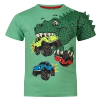 Unlocked 3217608 Z10260 t-shirts korte mouw Groen