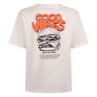 Unlocked 3217610 Z10262 t-shirts korte mouw Ecru