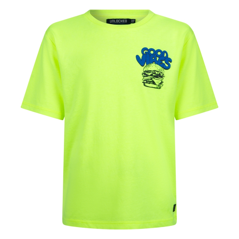 Unlocked 3217610 Z10262 t-shirts korte mouw Geel fel