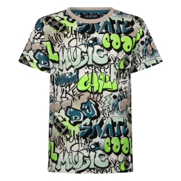 Unlocked 3217613 Z10265 jongens T-shirts korte mouw Petrol