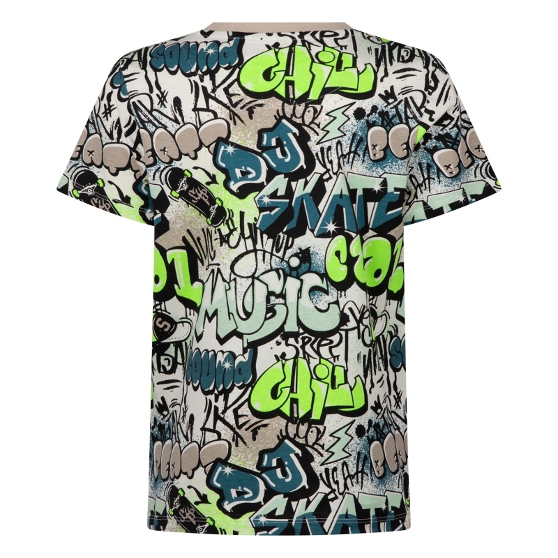 Unlocked 3217613 Z10265 t-shirts korte mouw Petrol