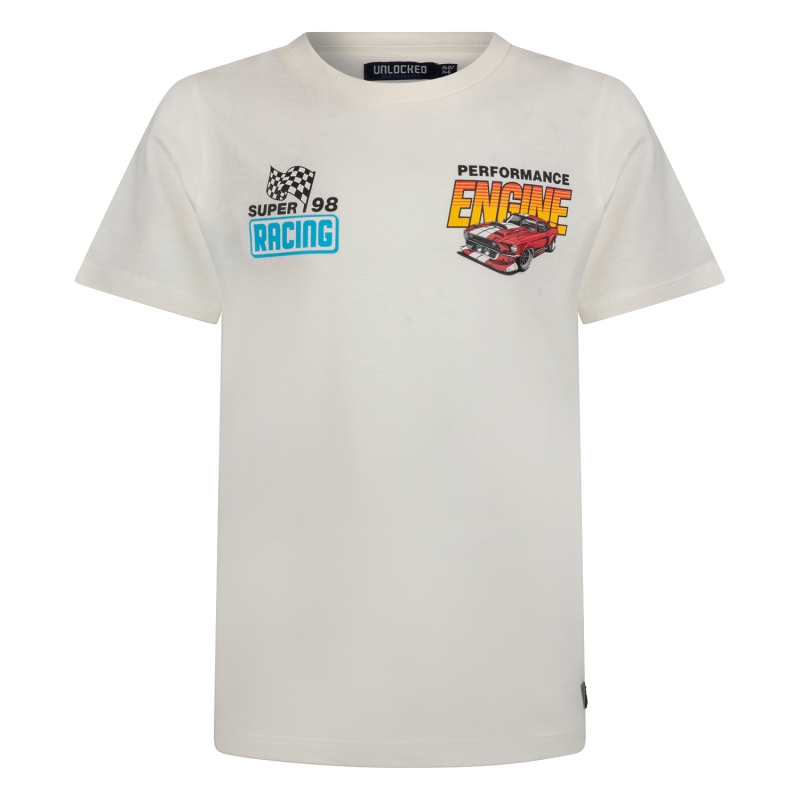 Unlocked 3217614 Z10266 t-shirts korte mouw Ecru