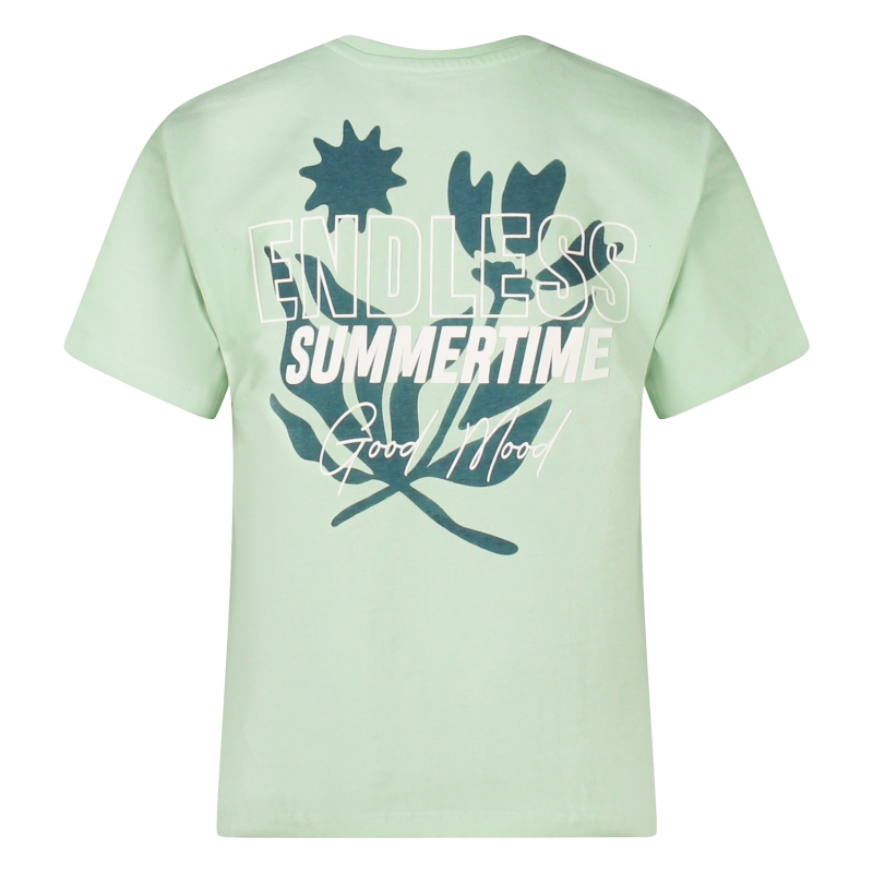 Unlocked 3217615 Z10267 t-shirts korte mouw Groen licht