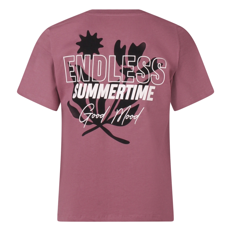 Unlocked 3217615 Z10267 t-shirts korte mouw Mauve