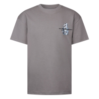 Ravagio Adiran Z10219 t-shirts korte mouw Taupe