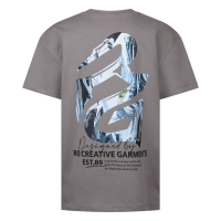 Ravagio Adiran Z10219 t-shirts korte mouw Taupe