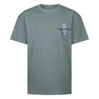 Ravagio Adiran Z10219 t-shirts korte mouw Groen licht