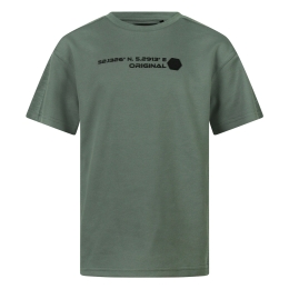 Ravagio Arturo Z10211 jongens T-shirts korte mouw Groen mos