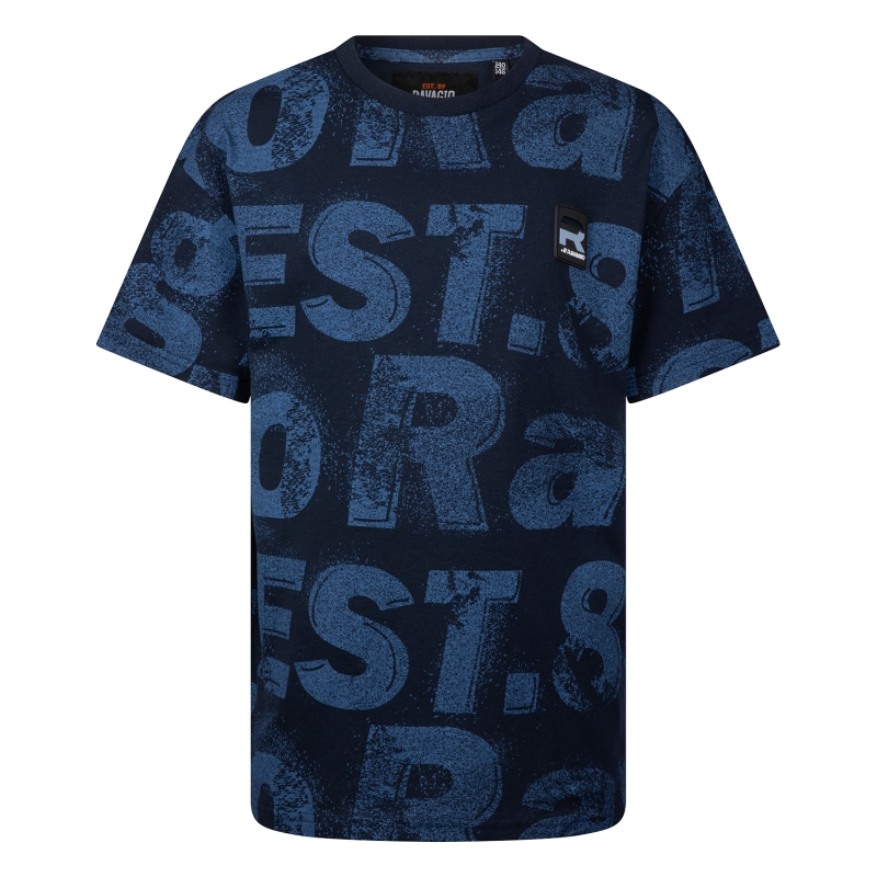 Ravagio Ash Z10221 t-shirts korte mouw Marine