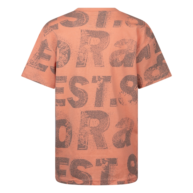 Ravagio Ash Z10221 t-shirts korte mouw Oranje