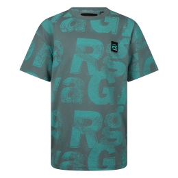 Ravagio Ash Z10221 jongens T-shirts korte mouw Groen mos