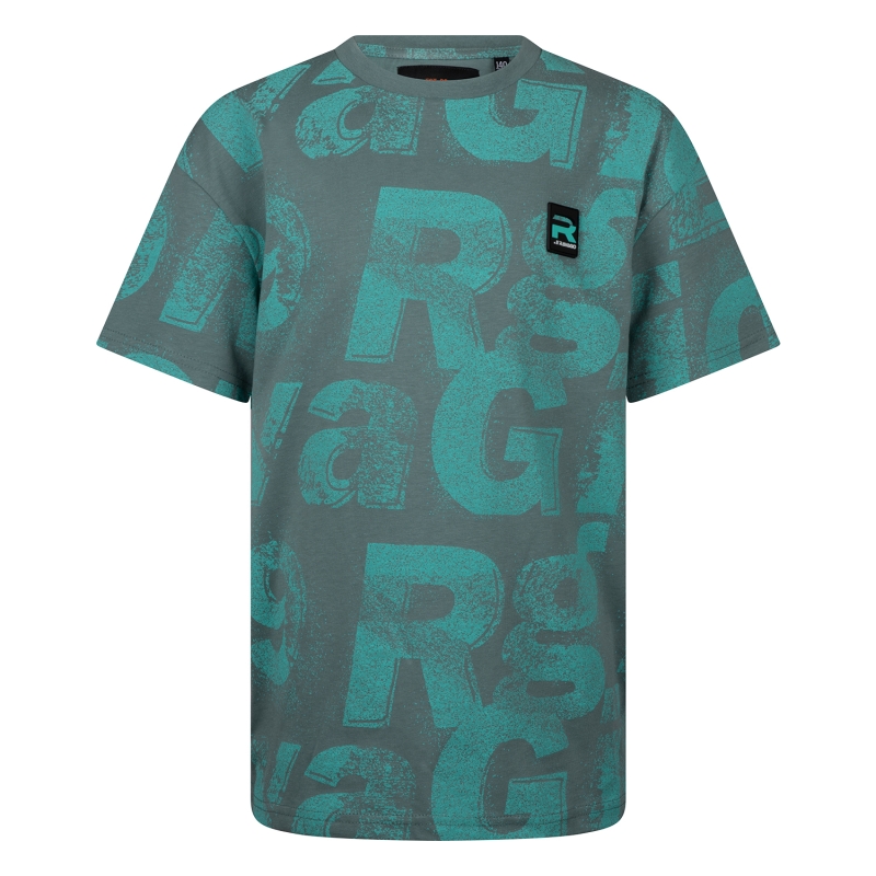 Ravagio Ash Z10221 t-shirts korte mouw Groen mos