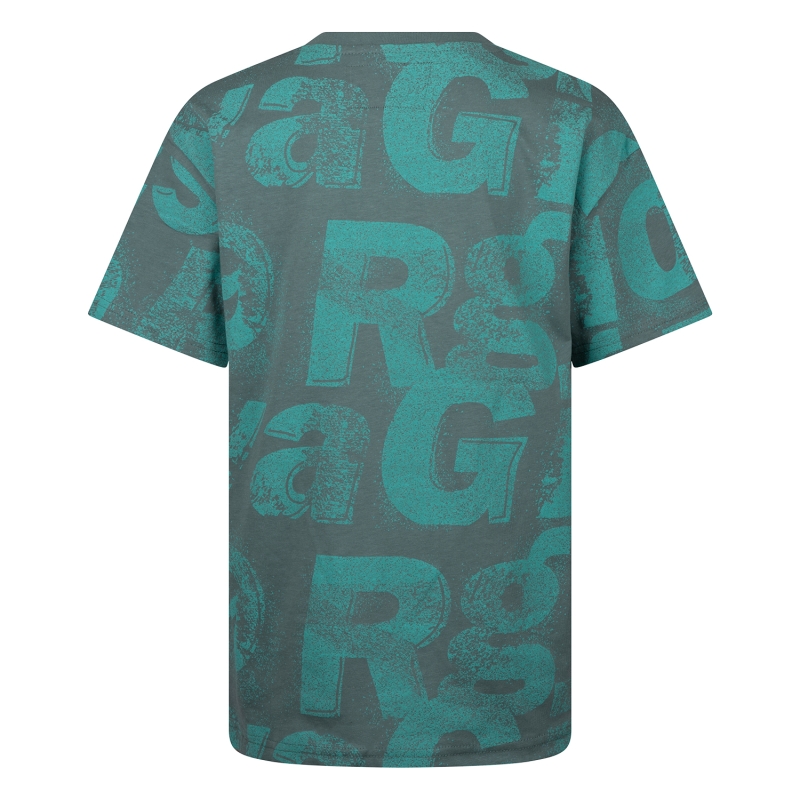 Ravagio Ash Z10221 t-shirts korte mouw Groen mos