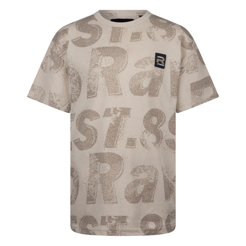 Ravagio Ash Z10221 t-shirts korte mouw Beige