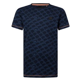 Ravagio Aviv Z10214 jongens T-shirts korte mouw Marine