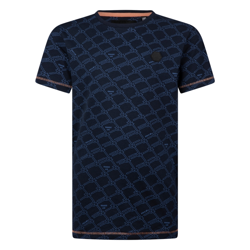Ravagio Aviv Z10214 t-shirts korte mouw Marine