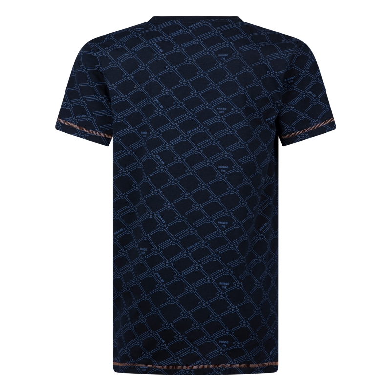 Ravagio Aviv Z10214 t-shirts korte mouw Marine