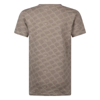 Ravagio Aviv Z10214 t-shirts korte mouw Bruin licht